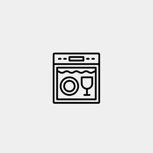 Das Symbol für Spülmaschinenfestigkeit – für mühelose Reinigung und Pflege.
